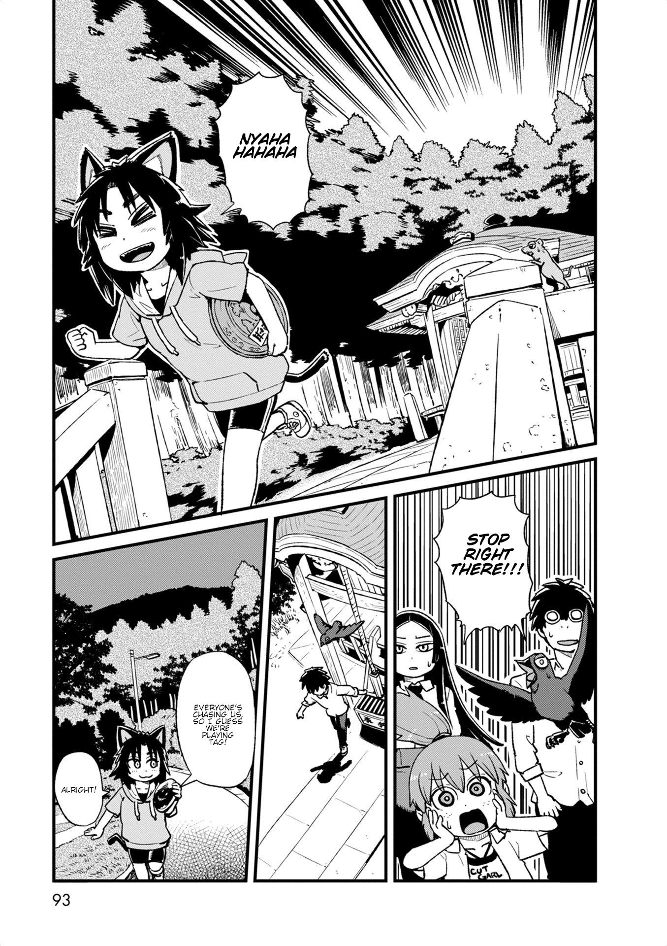 Neko Musume Michikusa Nikki Chapter 97 page 9 - Chapter 97: Passing the Time Doing Mirror Clone Jutsu with Kurona