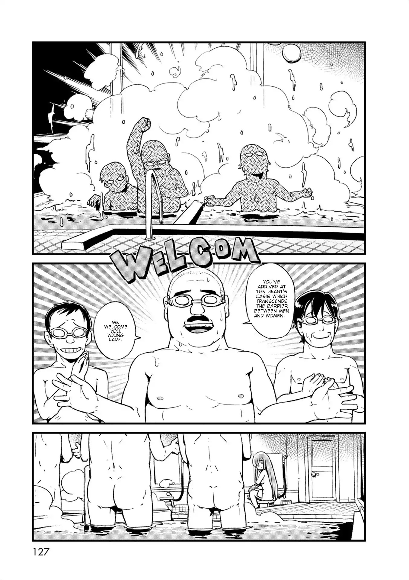 Neko Musume Michikusa Nikki Chapter 98 page 16 - Chapter 98: Passing the Time Bathing With "Crocodiles"