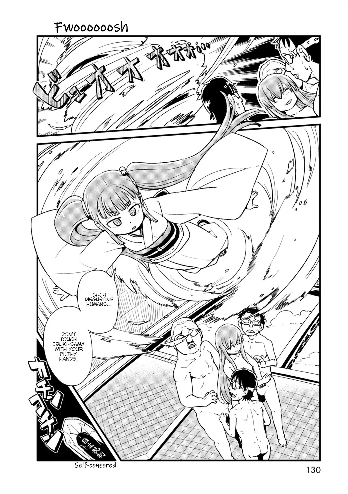Neko Musume Michikusa Nikki Chapter 98 page 19 - Chapter 98: Passing the Time Bathing With "Crocodiles"