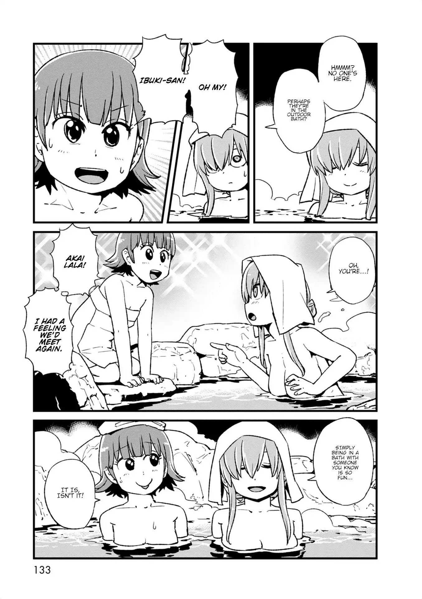 Neko Musume Michikusa Nikki Chapter 98 page 22 - Chapter 98: Passing the Time Bathing With "Crocodiles"