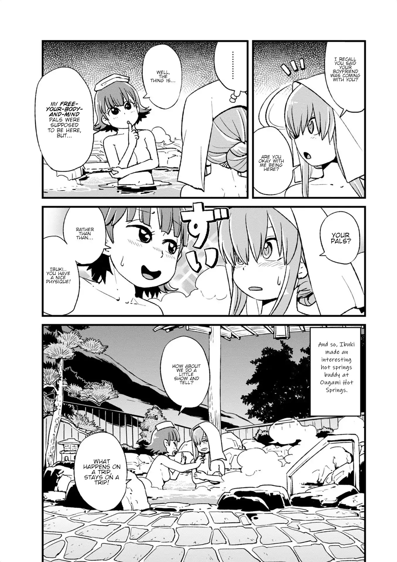 Neko Musume Michikusa Nikki Chapter 98 page 23 - Chapter 98: Passing the Time Bathing With "Crocodiles"