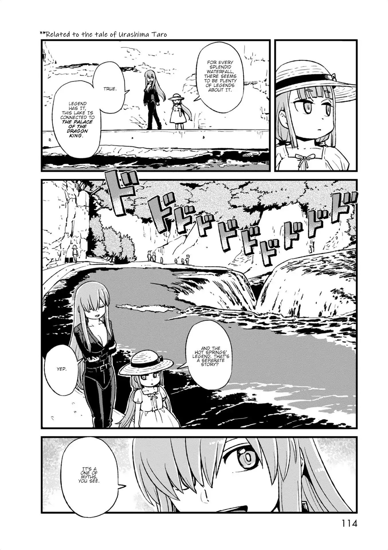 Neko Musume Michikusa Nikki Chapter 98 page 4 - Chapter 98: Passing the Time Bathing With "Crocodiles"