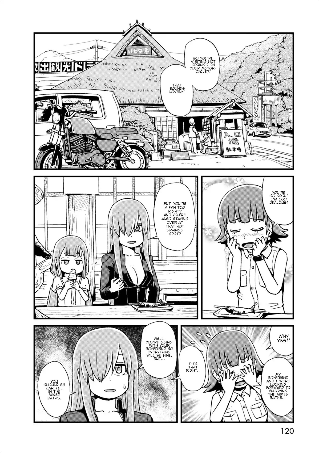 Neko Musume Michikusa Nikki Chapter 98 page 9 - Chapter 98: Passing the Time Bathing With "Crocodiles"