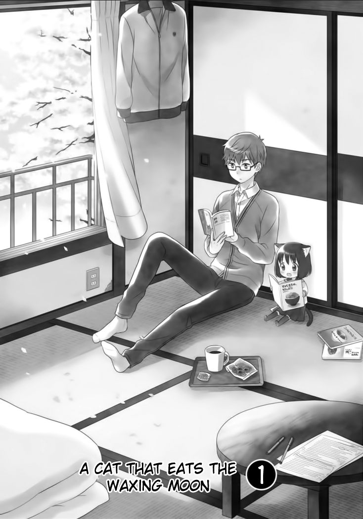 Neko no Kohana Chapter 1 page 2 - Chapter 1 : A cat that eats the waxing moon