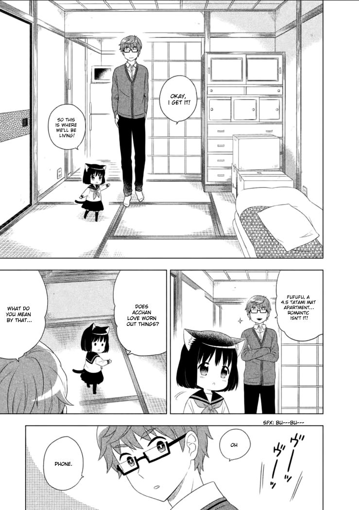 Neko no Kohana Chapter 1 page 6 - Chapter 1 : A cat that eats the waxing moon