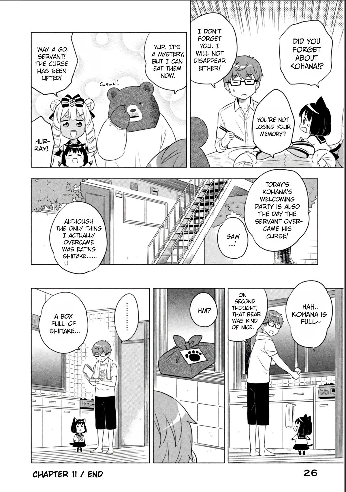 Neko no Kohana Chapter 11 page 12 - Chapter 11: Arabian Cat Tribes