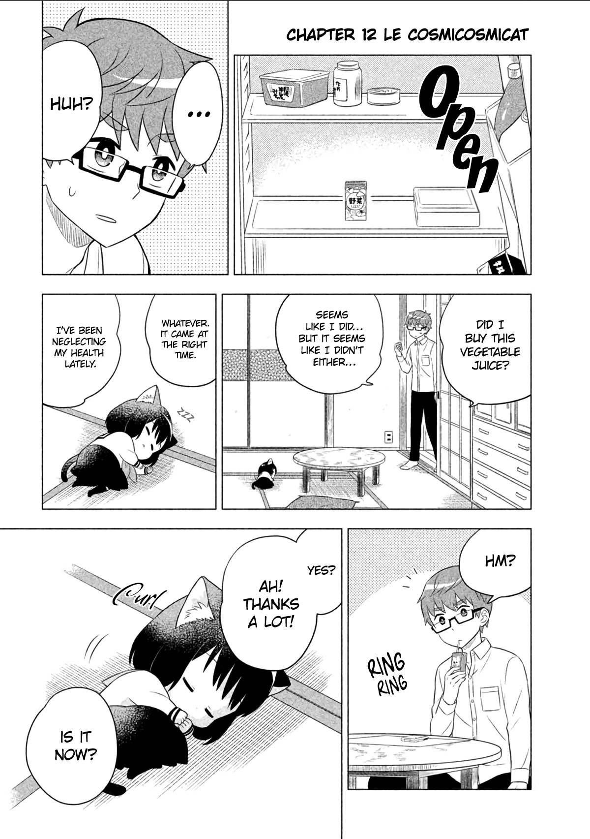 Neko no Kohana Chapter 12 page 1 - Chapter 12: Le Cosmicosmicat