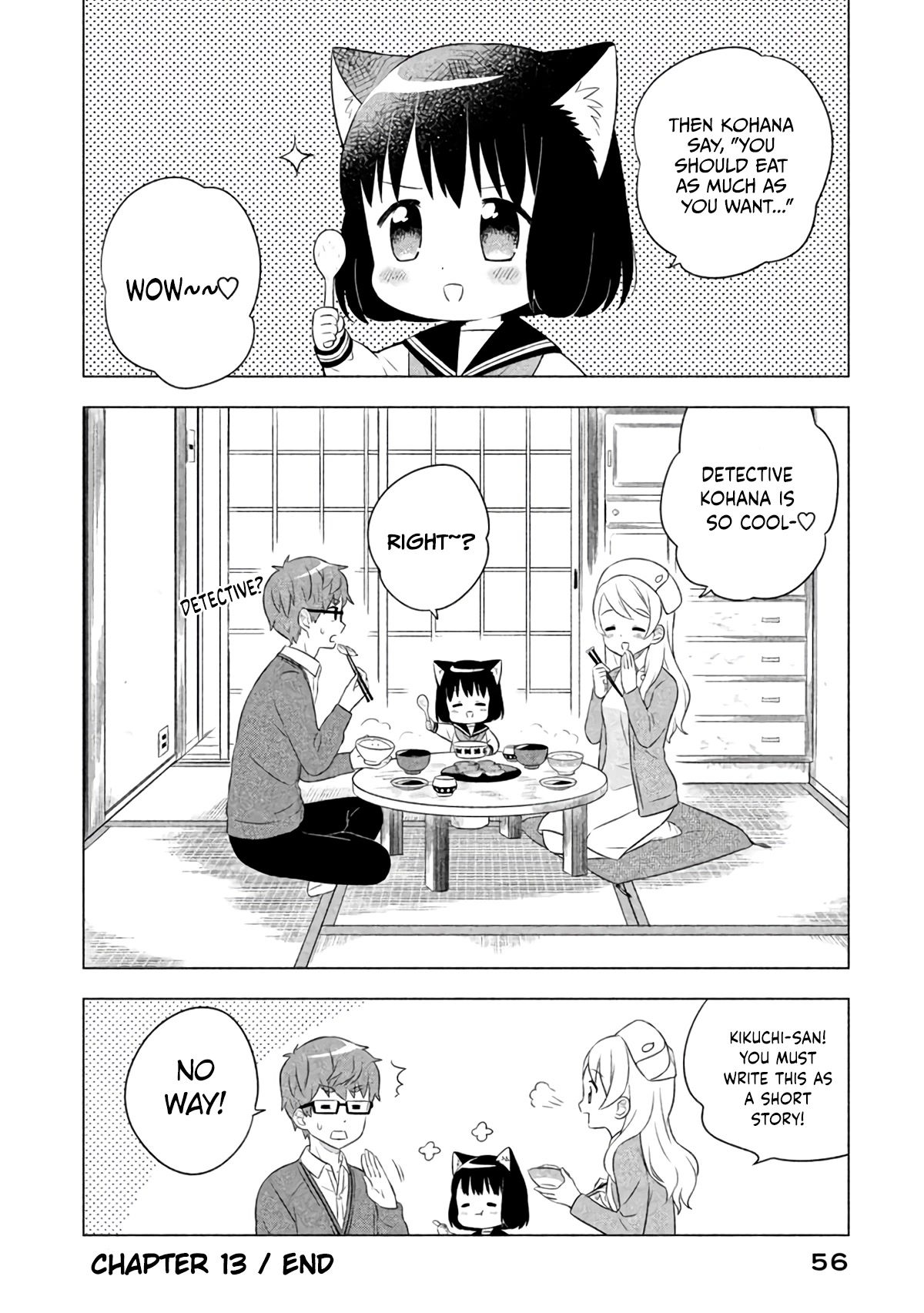 Neko no Kohana Chapter 13 page 18 - Chapter 13: The Cat's Long Afternoon