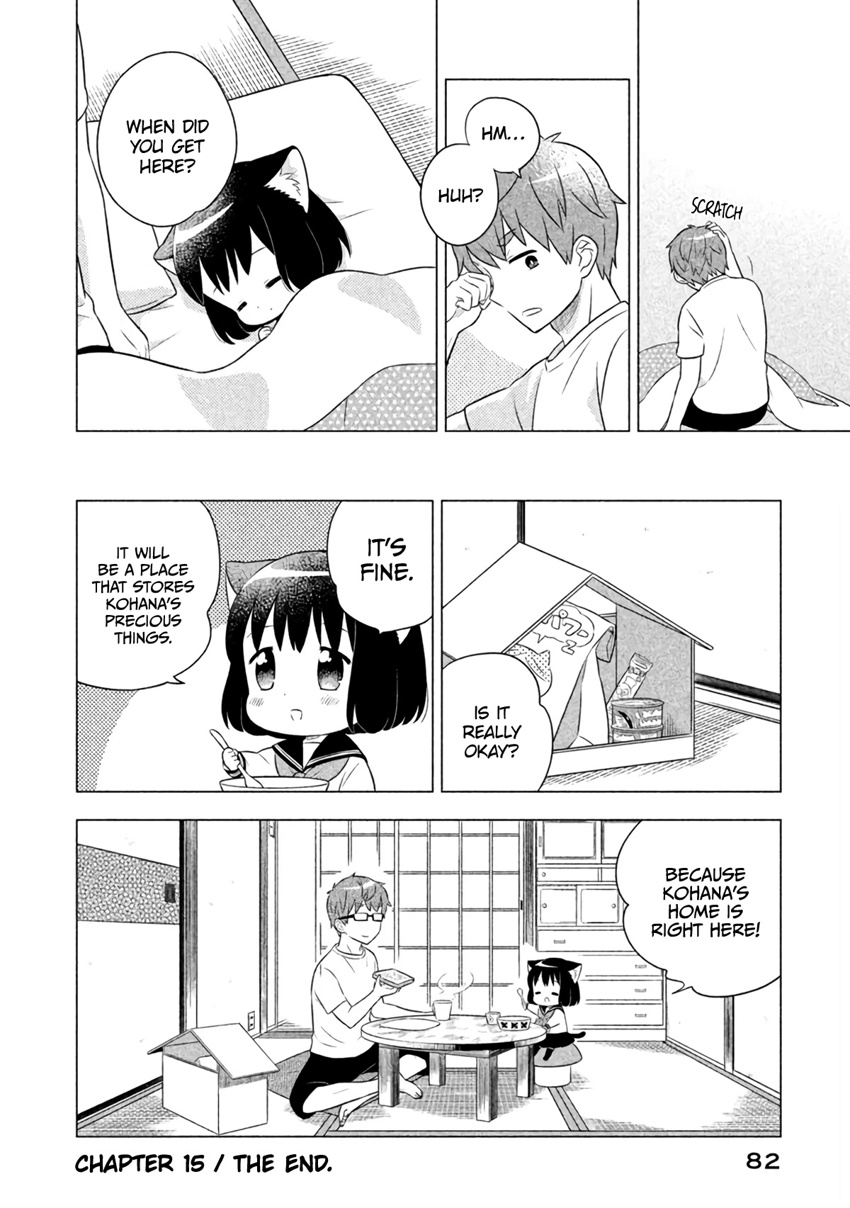 Neko no Kohana Chapter 15 page 14 - Chapter 15: The Cat's Tall Castle