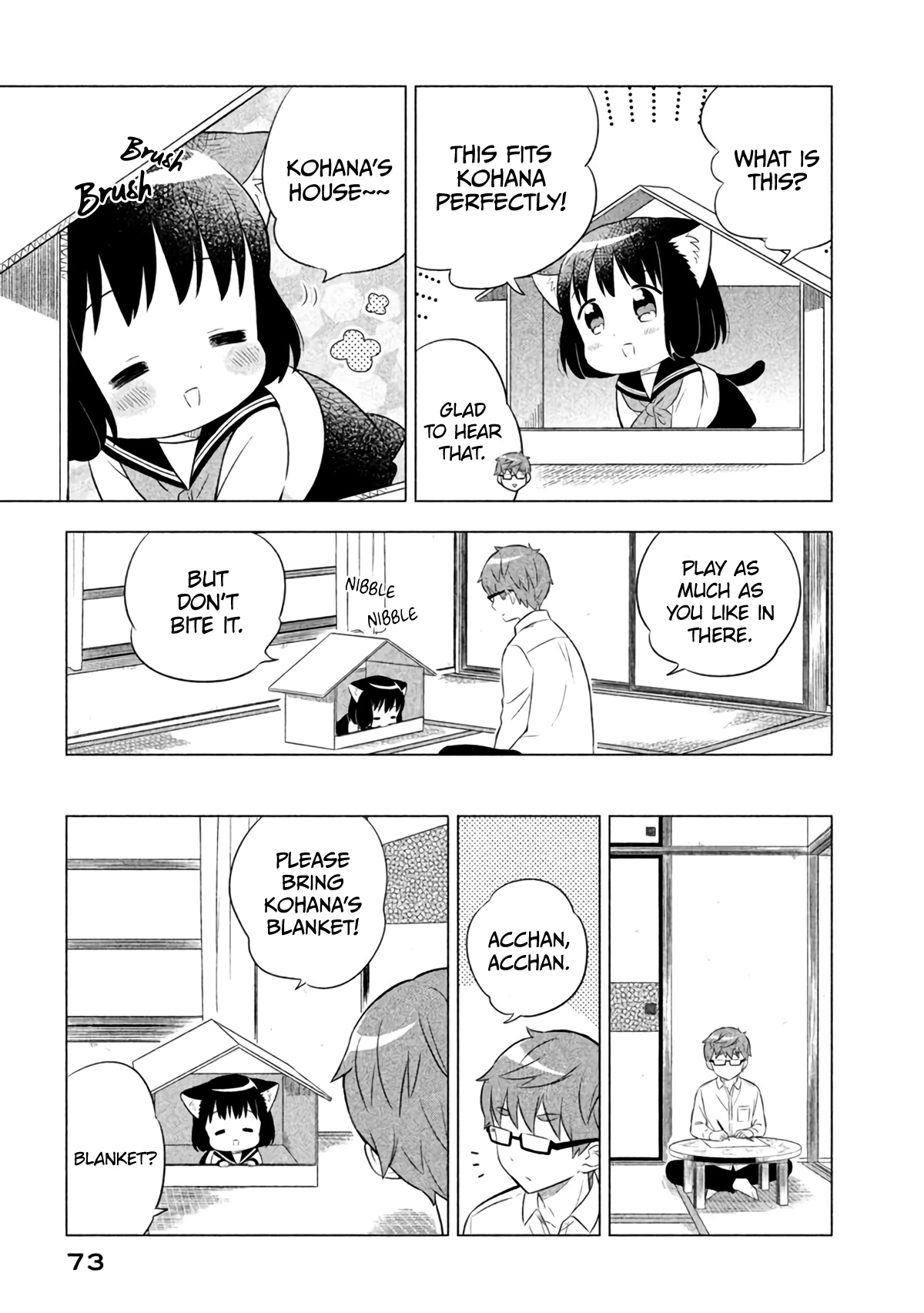 Neko no Kohana Chapter 15 page 5 - Chapter 15: The Cat's Tall Castle