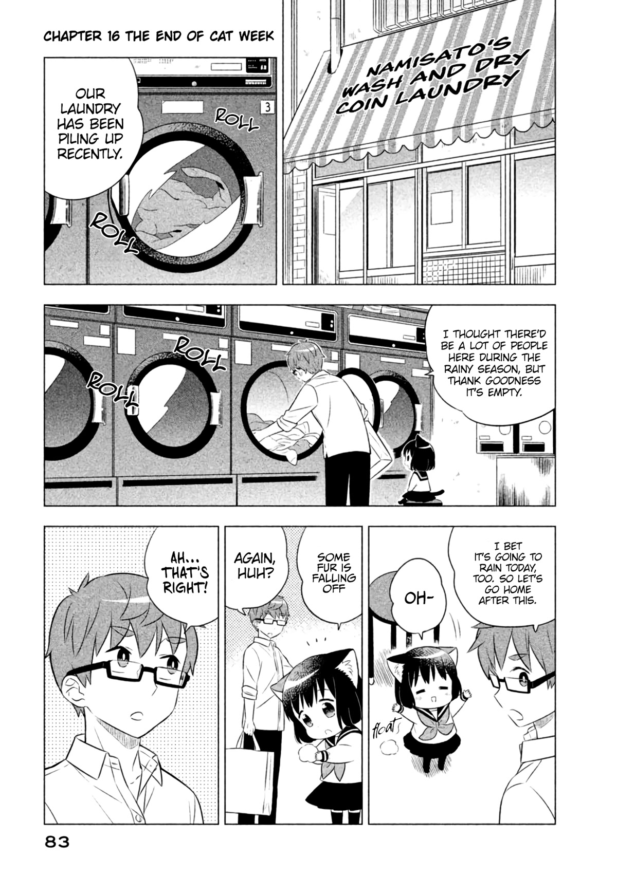 Neko no Kohana Chapter 16 page 1 - Chapter 16: The End of Cat Week