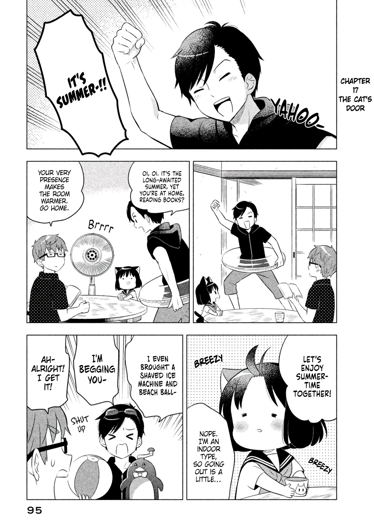 Neko no Kohana Chapter 17 page 1 - Chapter 17: The Cat's Door
