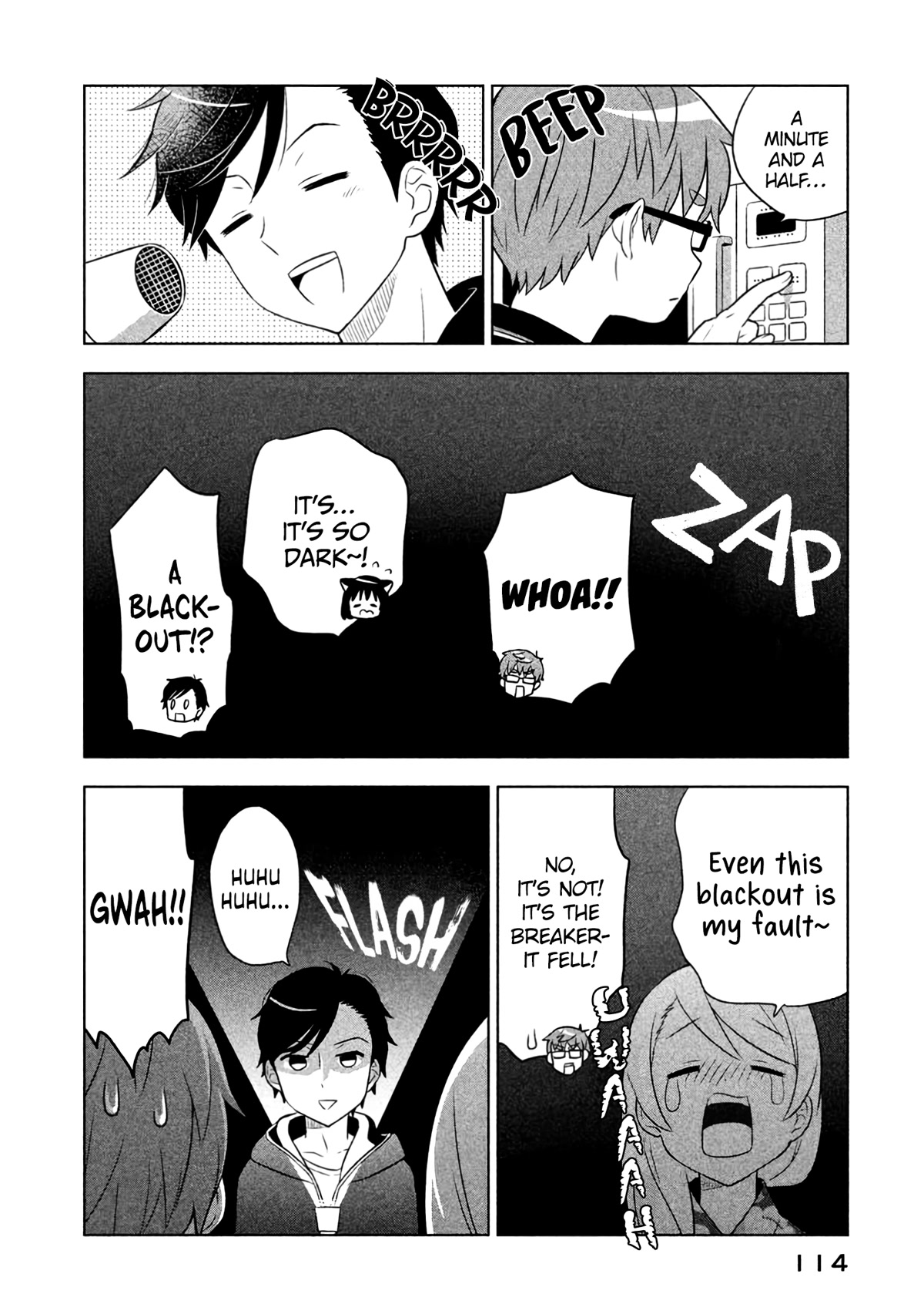 Neko no Kohana Chapter 18 page 8 - Chapter 18: Cat Blockade