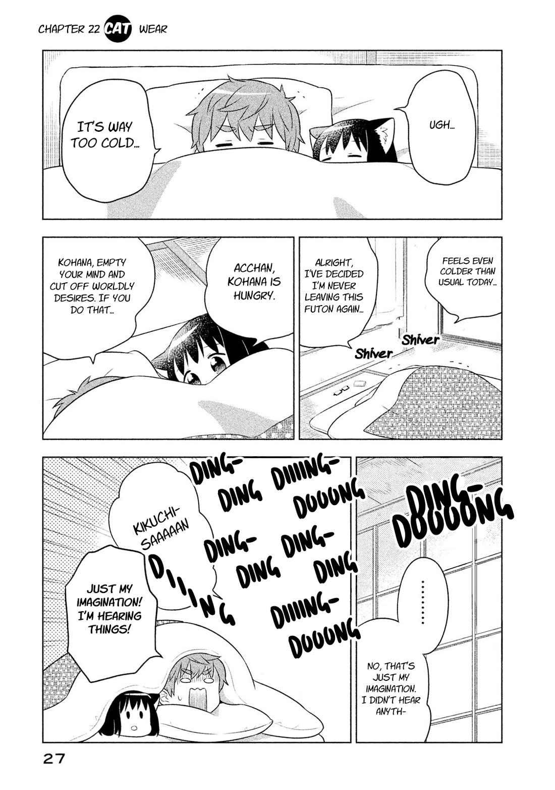 Neko no Kohana Chapter 22 page 1 - Chapter 22: Cat Wear