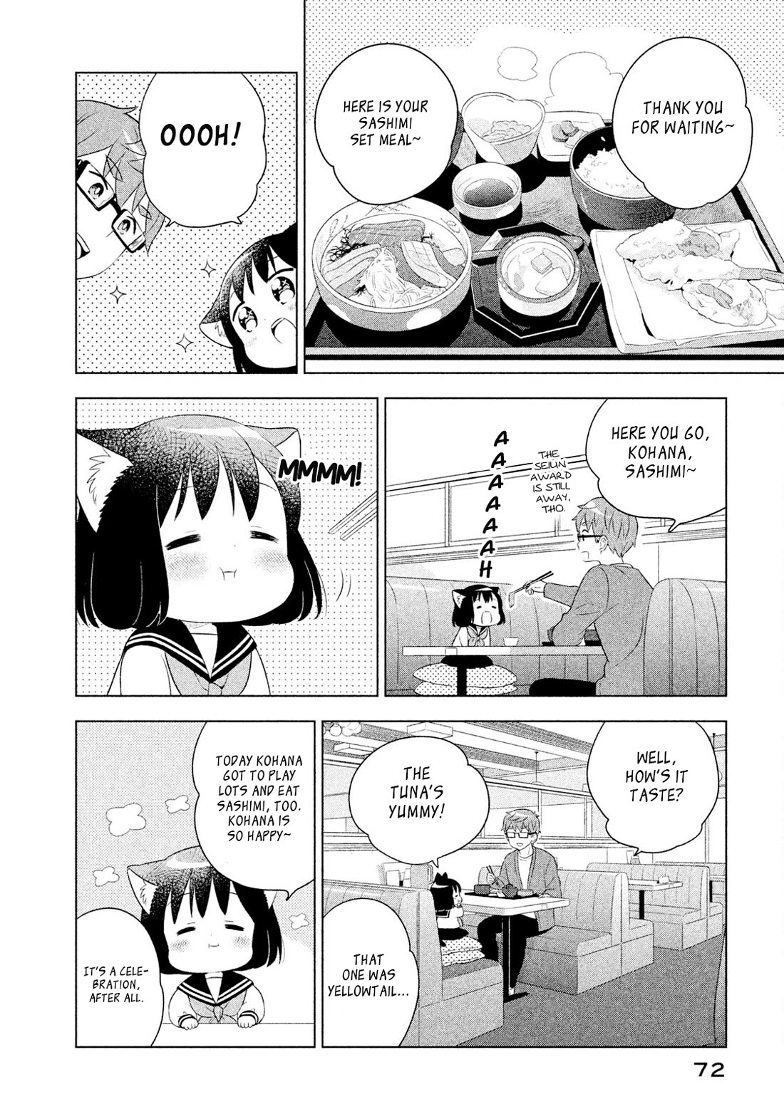 Neko no Kohana Chapter 25 page 10 - Chapter 25: From Hometown, a Cat Year
