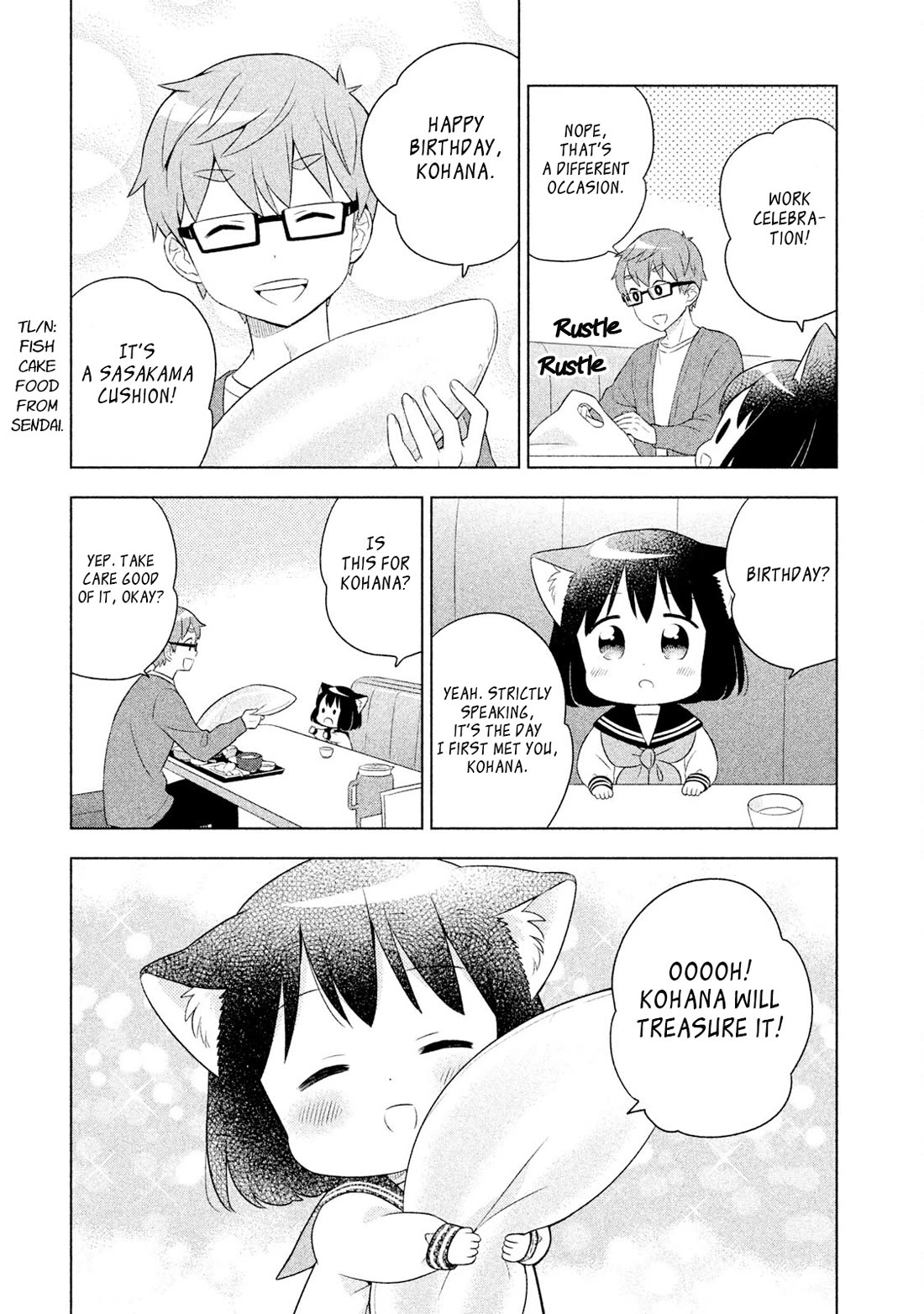 Neko no Kohana Chapter 25 page 11 - Chapter 25: From Hometown, a Cat Year