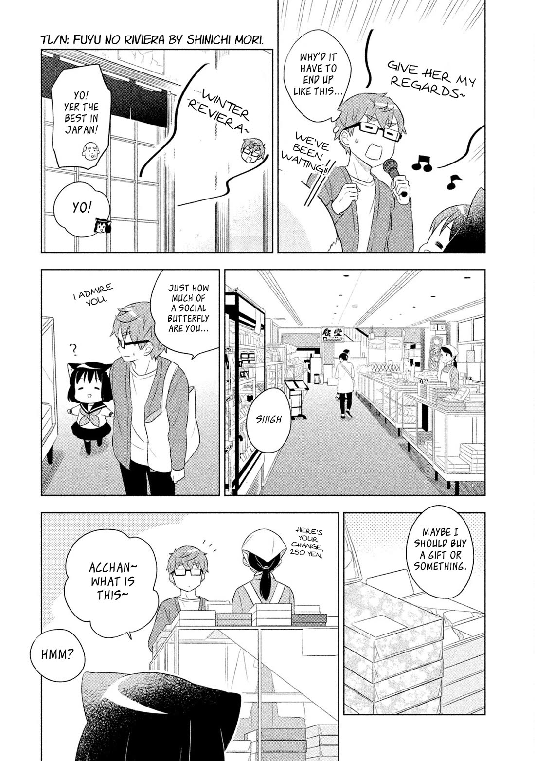 Neko no Kohana Chapter 25 page 7 - Chapter 25: From Hometown, a Cat Year