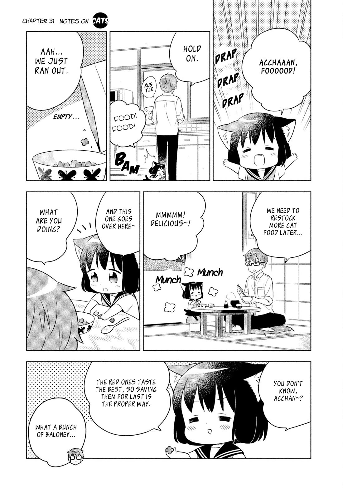 Neko no Kohana Chapter 31 page 1 - Chapter 31: Notes on Cats