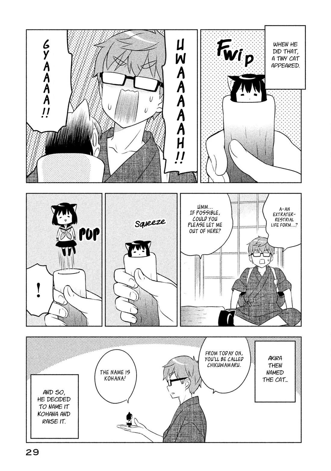 Neko no Kohana Chapter 32 page 3 - Chapter 32: The Tale of Cats