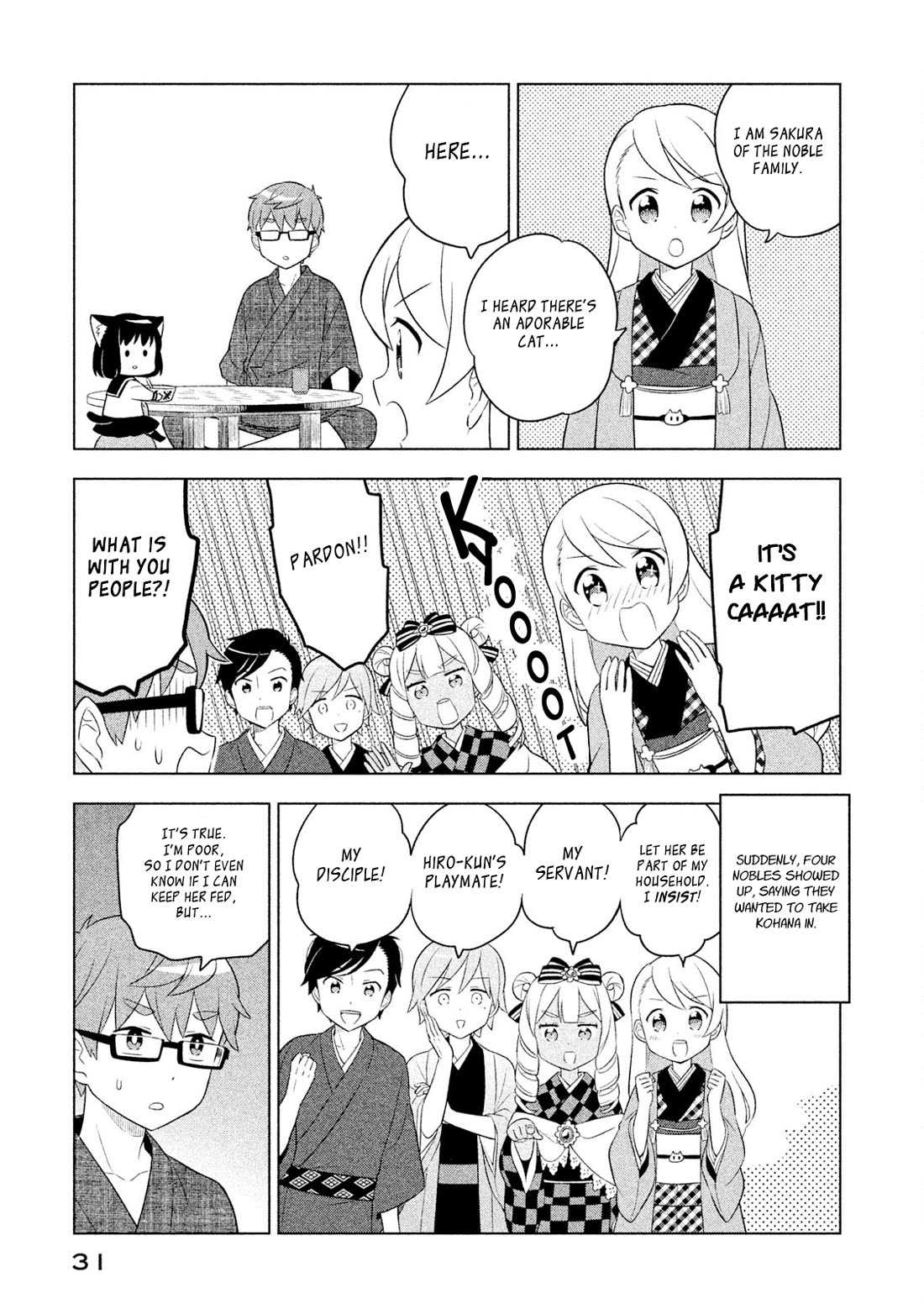 Neko no Kohana Chapter 32 page 5 - Chapter 32: The Tale of Cats