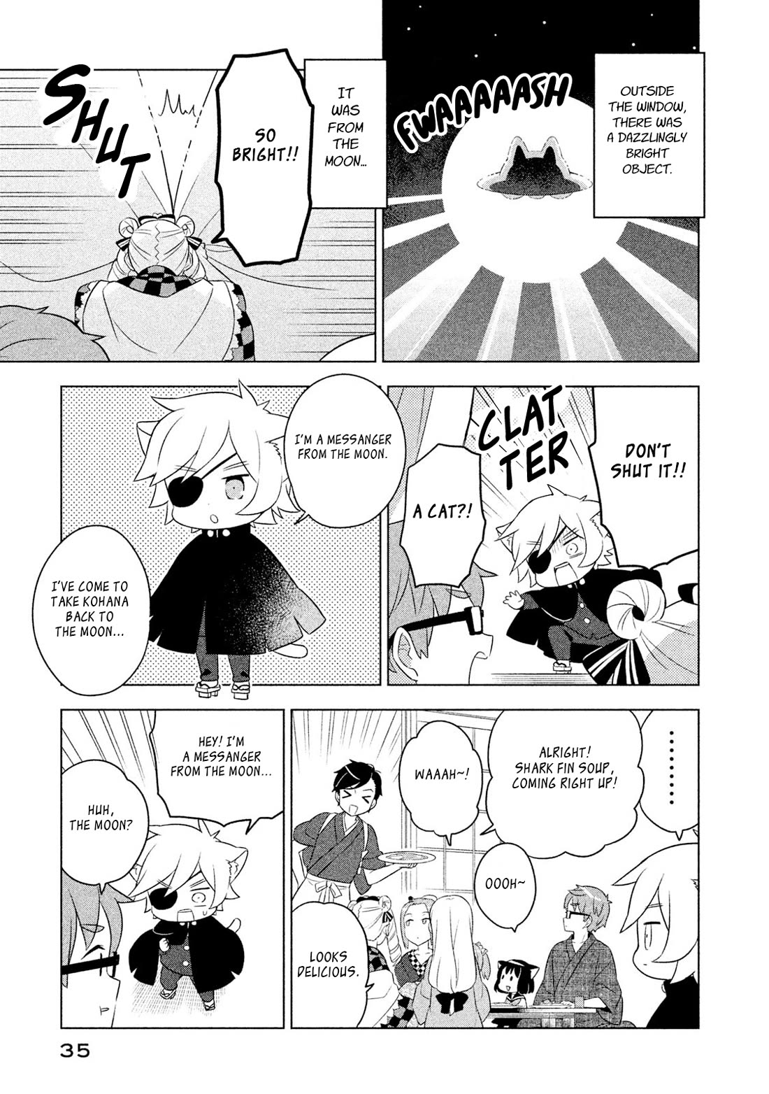 Neko no Kohana Chapter 32 page 9 - Chapter 32: The Tale of Cats