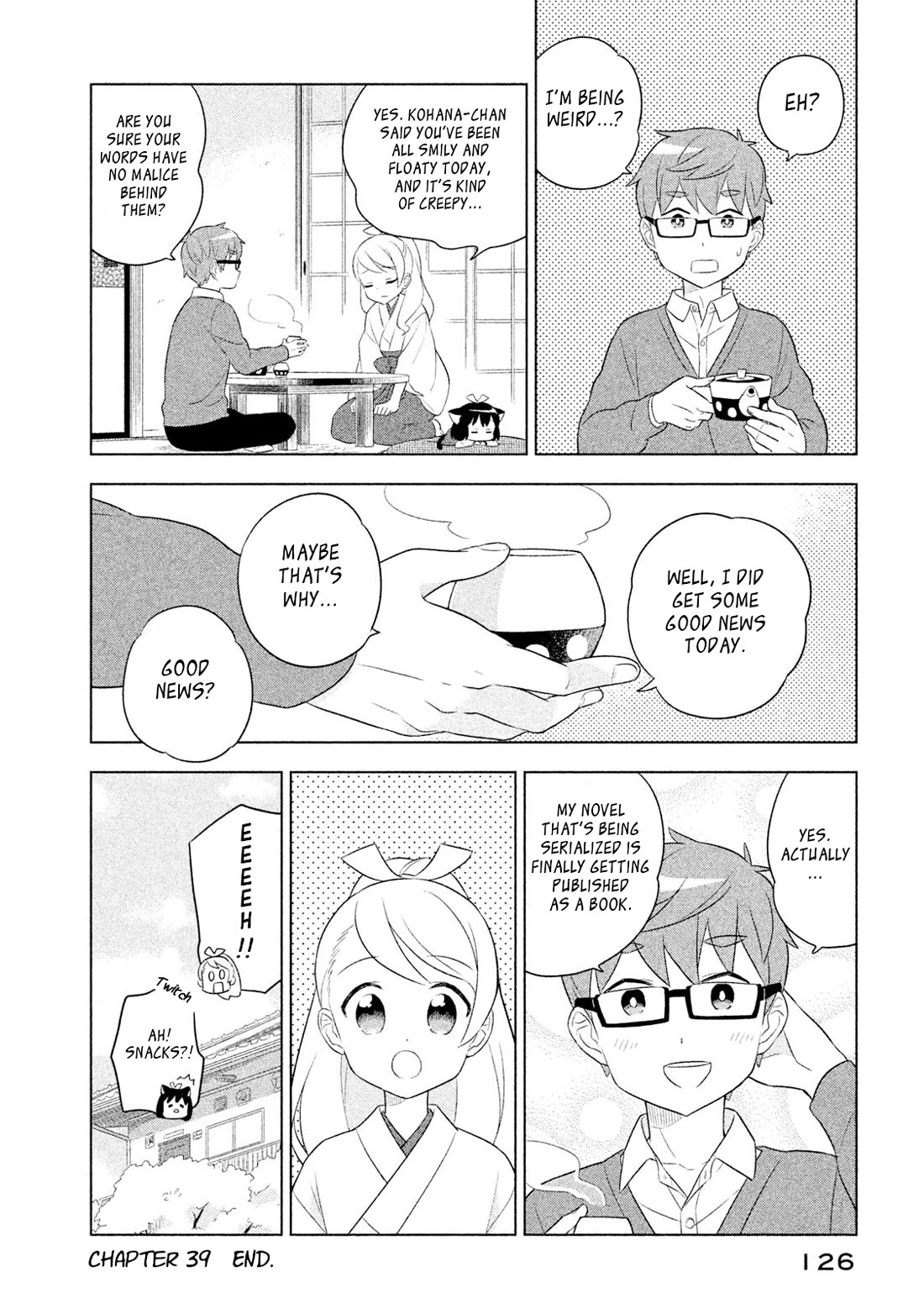 Neko no Kohana Chapter 39 page 12 - Chapter 39: Do Androids Dream of Electric Cats