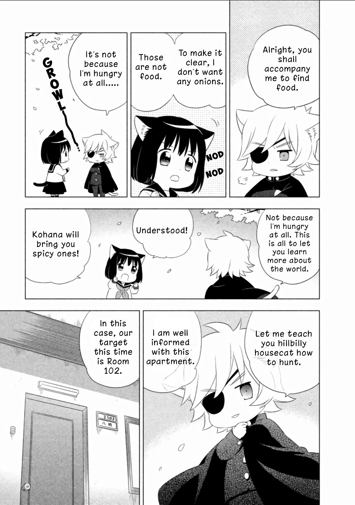 Neko no Kohana Chapter 4 page 5 - Chapter 4: Minus Cat