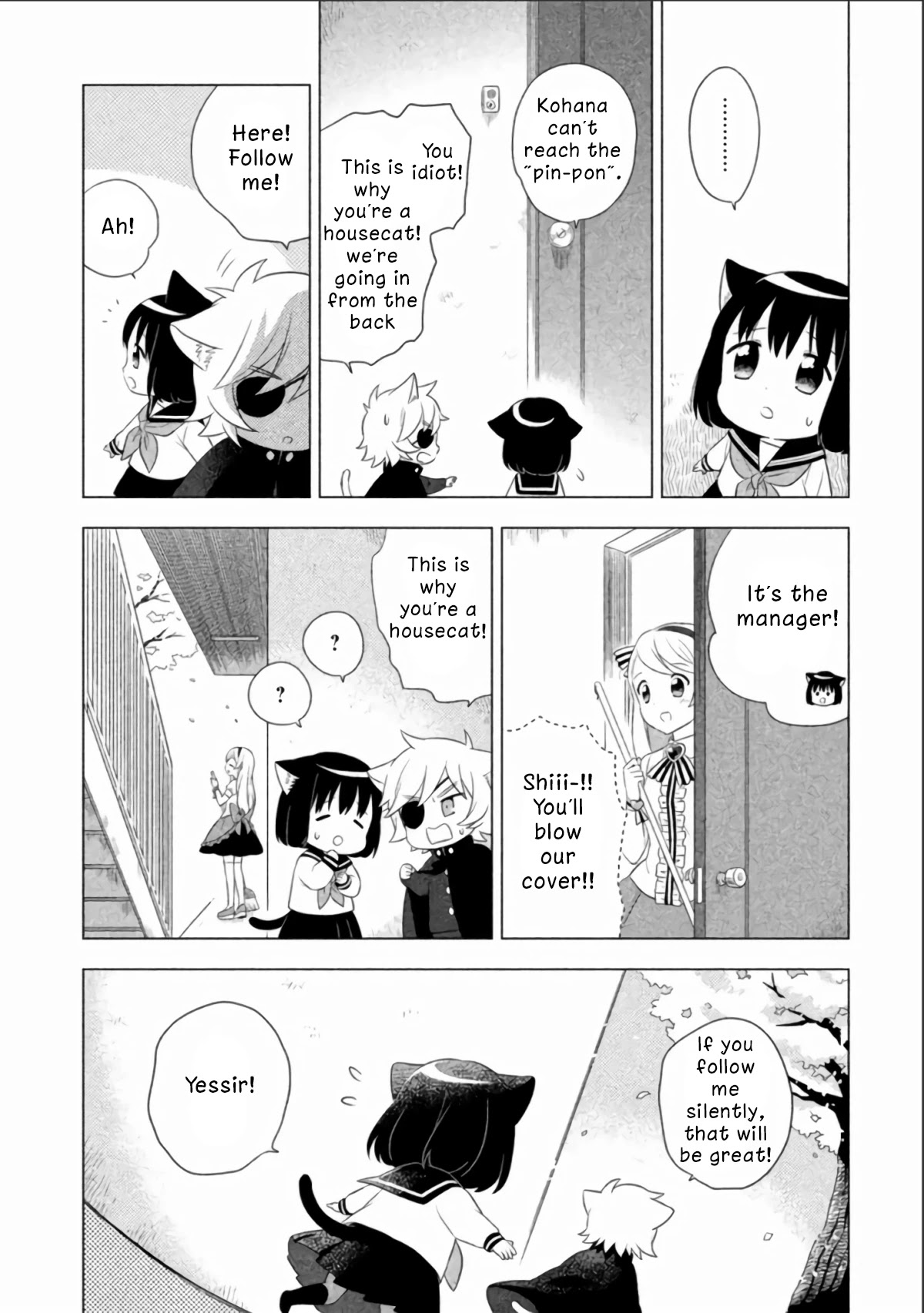 Neko no Kohana Chapter 4 page 6 - Chapter 4: Minus Cat
