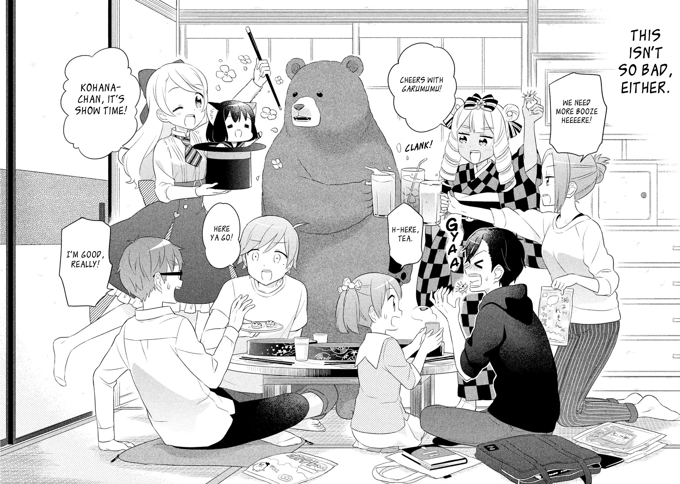 Neko no Kohana Chapter 40 page 10 - Chapter 40: Spaceship on a Cat-Moon Night