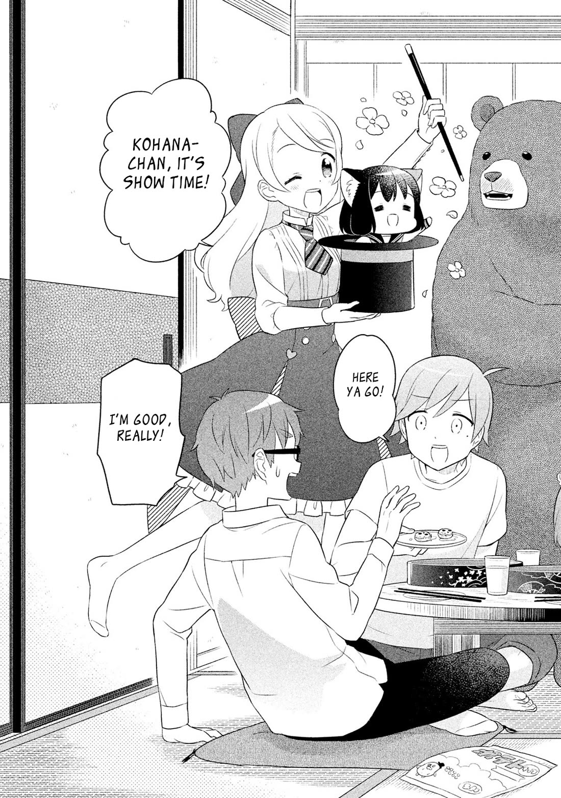 Neko no Kohana Chapter 40 page 12 - Chapter 40: Spaceship on a Cat-Moon Night