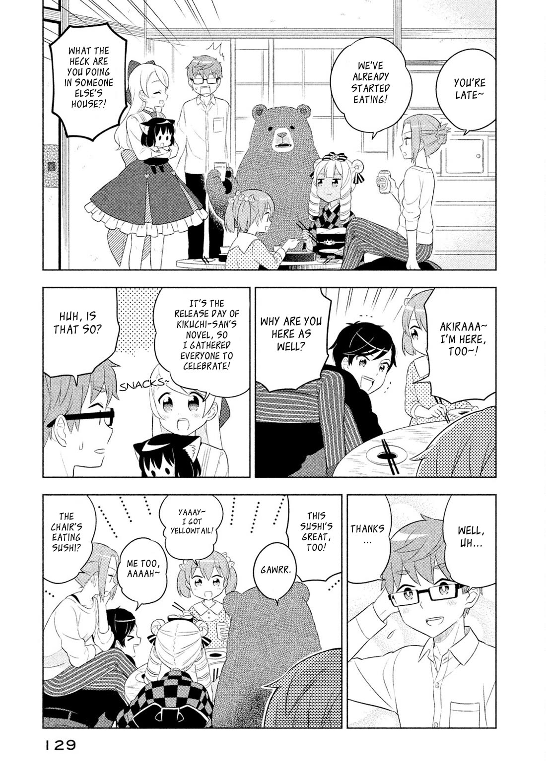 Neko no Kohana Chapter 40 page 3 - Chapter 40: Spaceship on a Cat-Moon Night