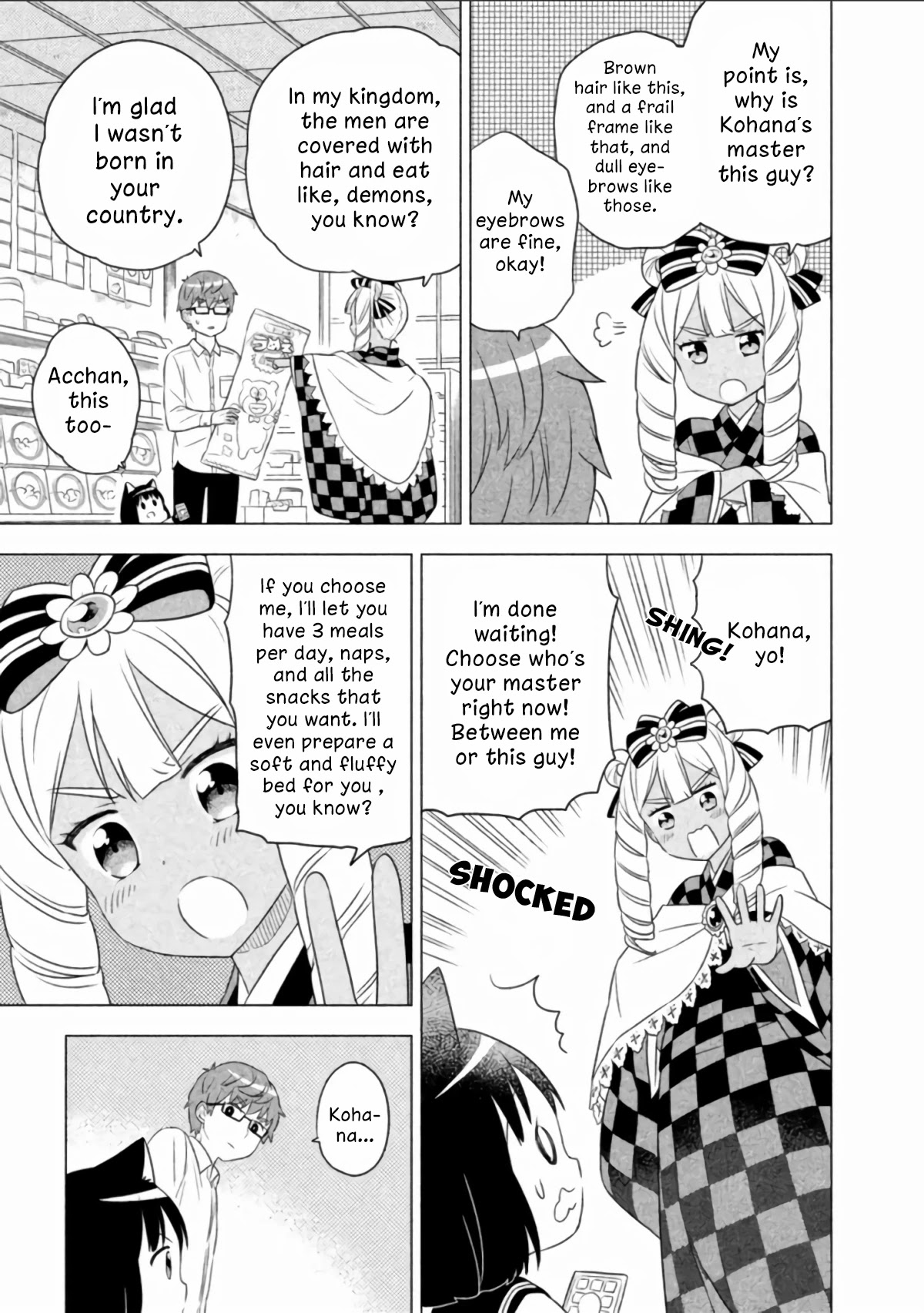 Neko no Kohana Chapter 5 page 9 - Chapter 5: Cat is the Merciless Queen of the Night