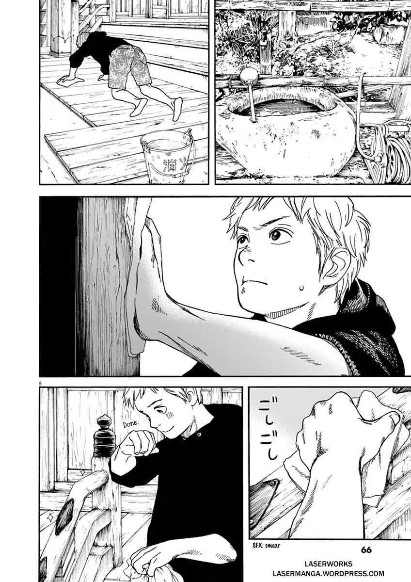 Neko no Otera no Chion-san Chapter 13 page 8 - Chapter 13: Penmanship and Chion