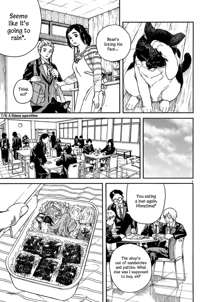 Neko no Otera no Chion-san Chapter 14 page 3 - Chapter 14: Chion's Lunch and Praise