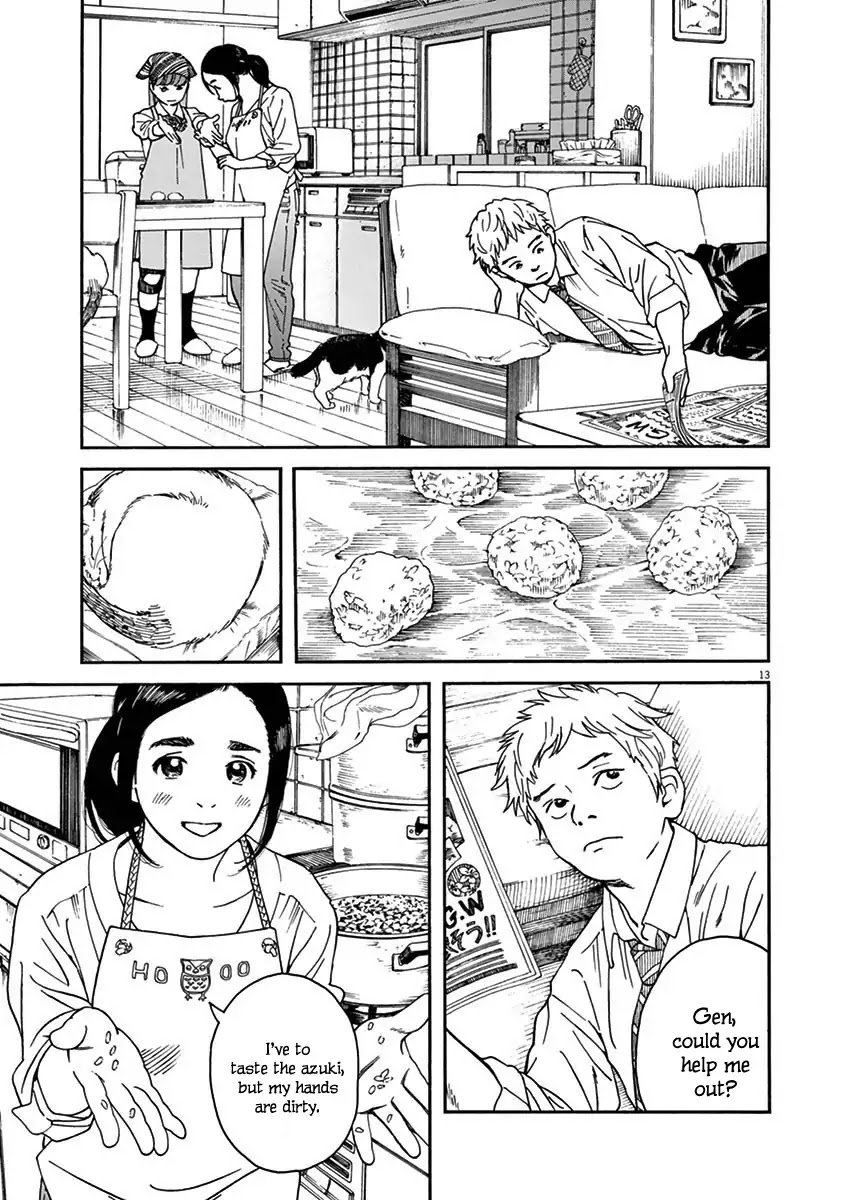 Neko no Otera no Chion-san Chapter 15 page 13 - Chapter 15: Too Hot With Chion