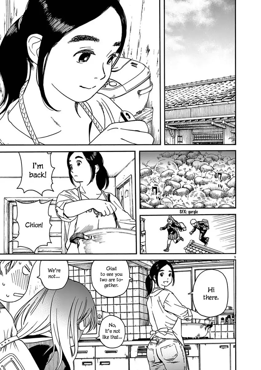 Neko no Otera no Chion-san Chapter 15 page 9 - Chapter 15: Too Hot With Chion