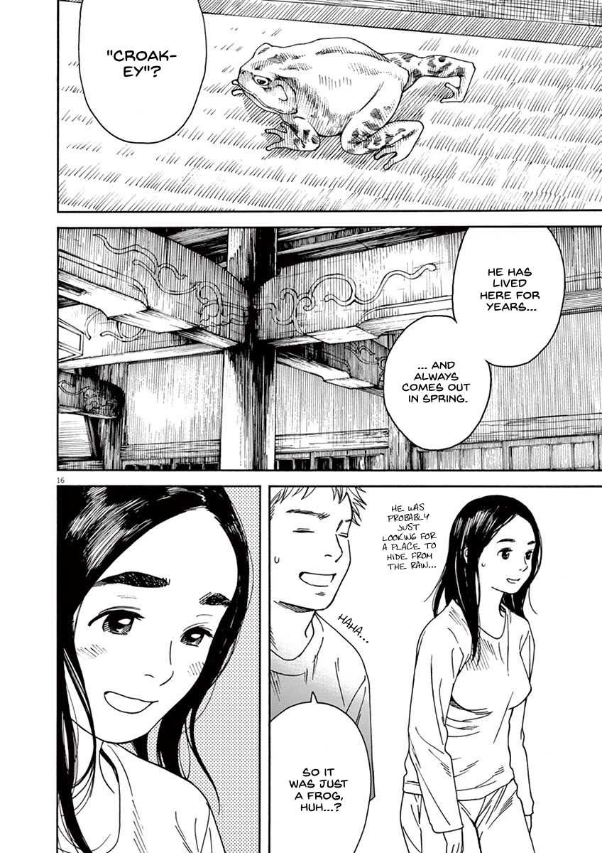 Neko no Otera no Chion-san Chapter 16 page 17 - Chapter 16: Chion's worries in the rain