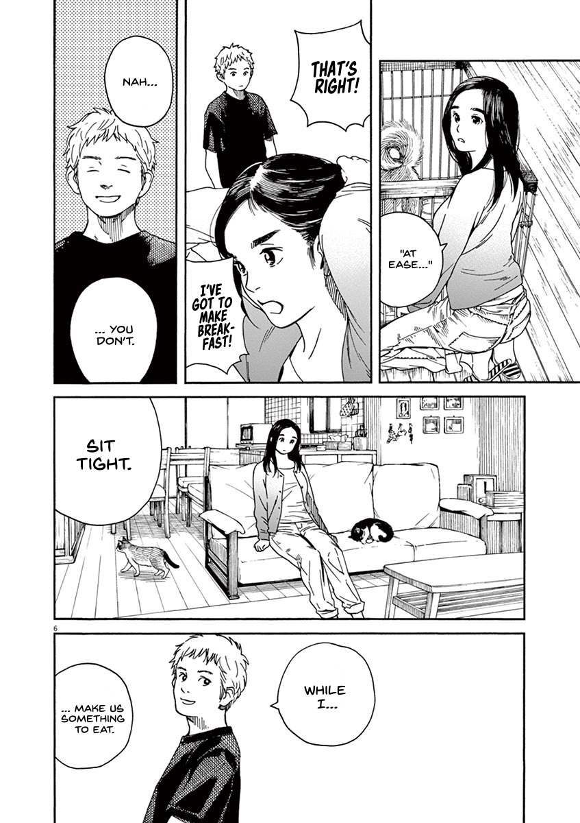 Neko no Otera no Chion-san Chapter 18 page 8 - Chapter 18: Late riser Chion