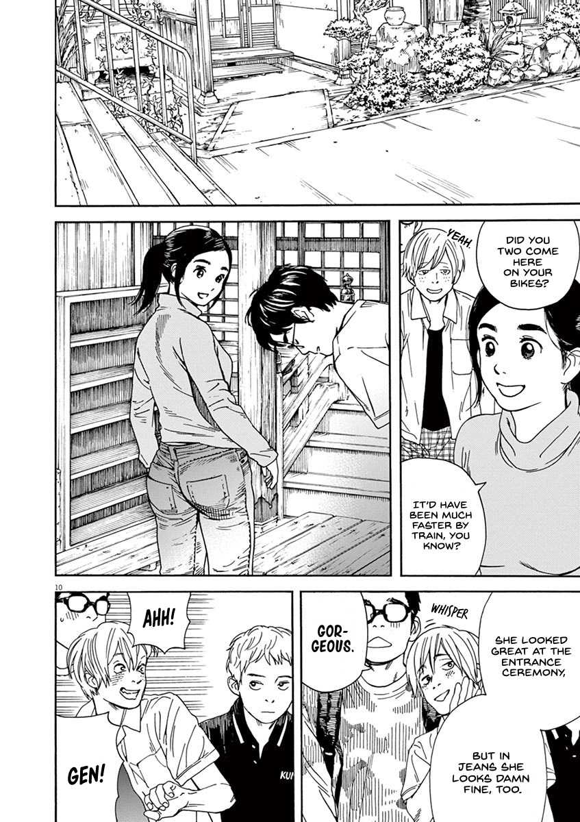 Neko no Otera no Chion-san Chapter 19 page 11 - Chapter 19: Chion's cycling times
