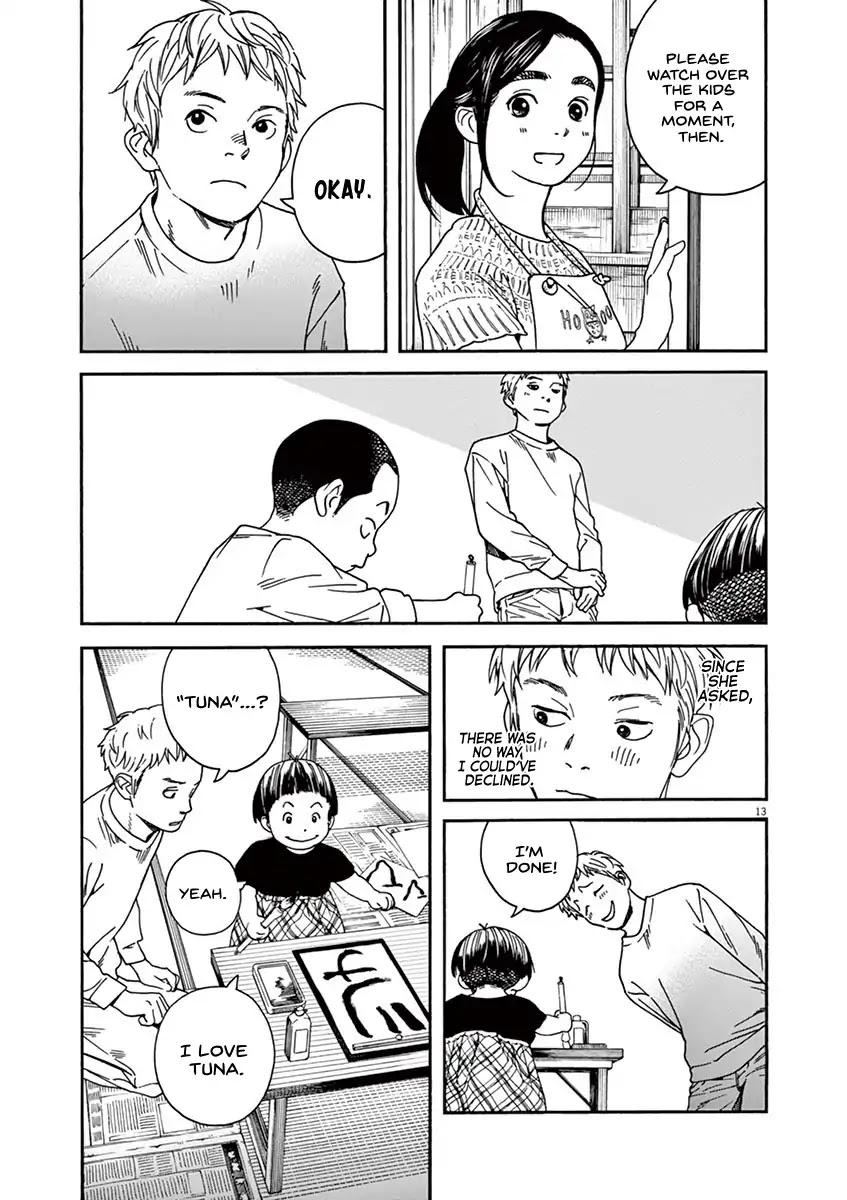 Neko no Otera no Chion-san Chapter 21 page 14 - Chapter 21: Miss Chion and hide-and-seek