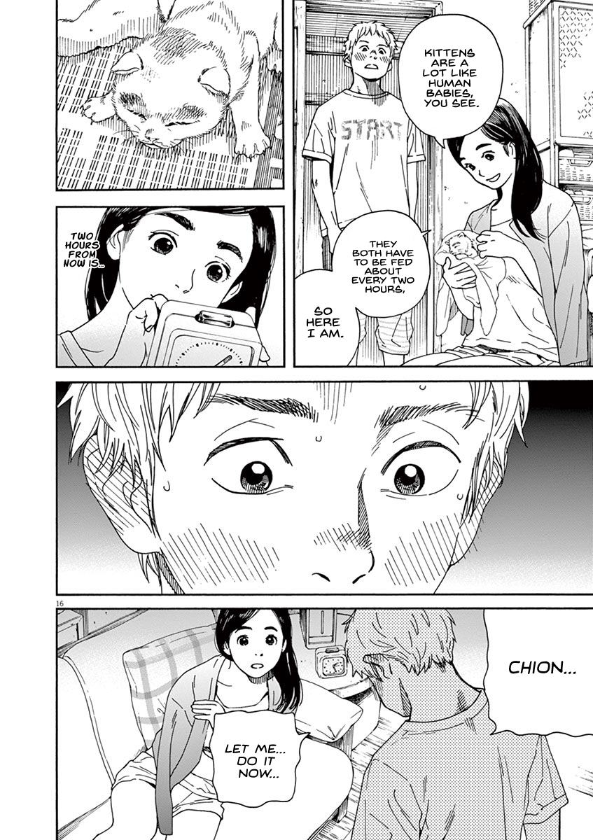 Neko no Otera no Chion-san Chapter 22 page 17 - Chapter 22: Chion's bravery and love