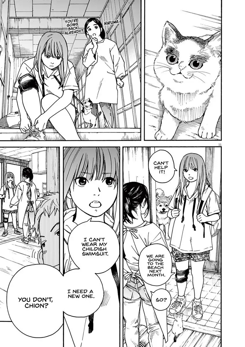 Neko no Otera no Chion-san Chapter 23 page 12 - Chapter 23: An eye on Browie and Chion