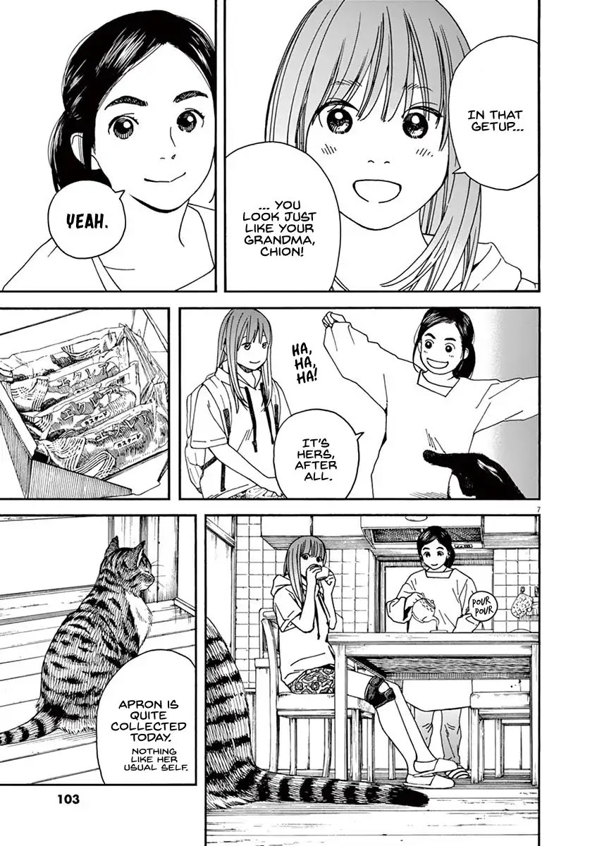 Neko no Otera no Chion-san Chapter 23 page 8 - Chapter 23: An eye on Browie and Chion