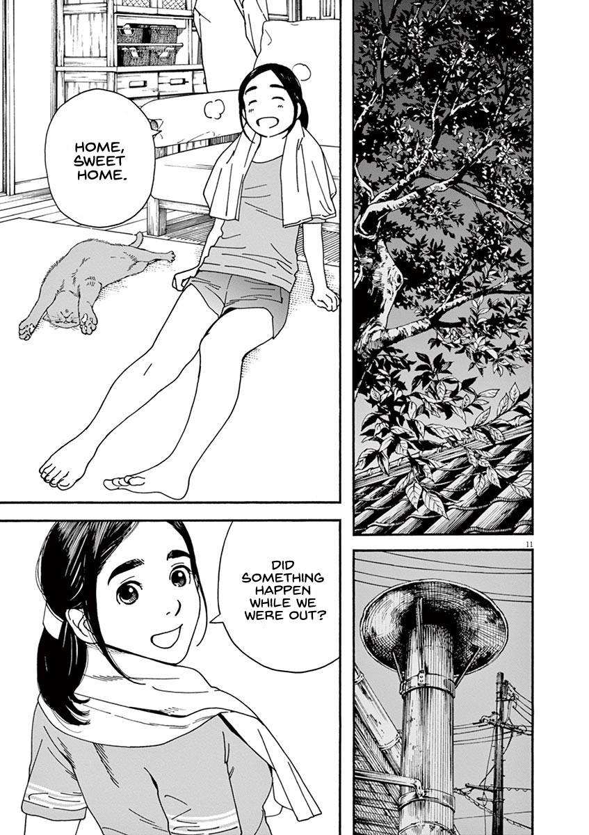 Neko no Otera no Chion-san Chapter 26 page 12 - Chapter 26: Chion's throbbing and silence