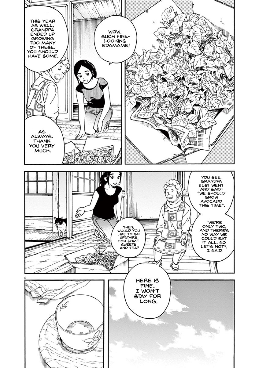 Neko no Otera no Chion-san Chapter 27 page 10 - Chapter 27: Chion's Edamame and Beer.
