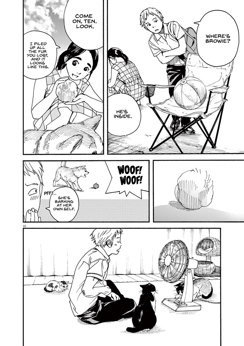 Neko no Otera no Chion-san Chapter 29 page 10 - Chapter 29: Frogs, Summer and Chion