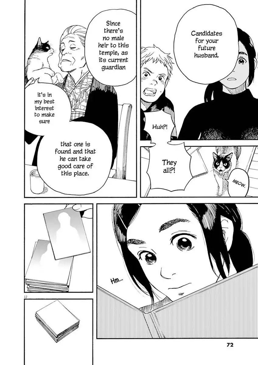 Neko no Otera no Chion-san Chapter 3 page 13 - Chapter 3: Chion's overturns