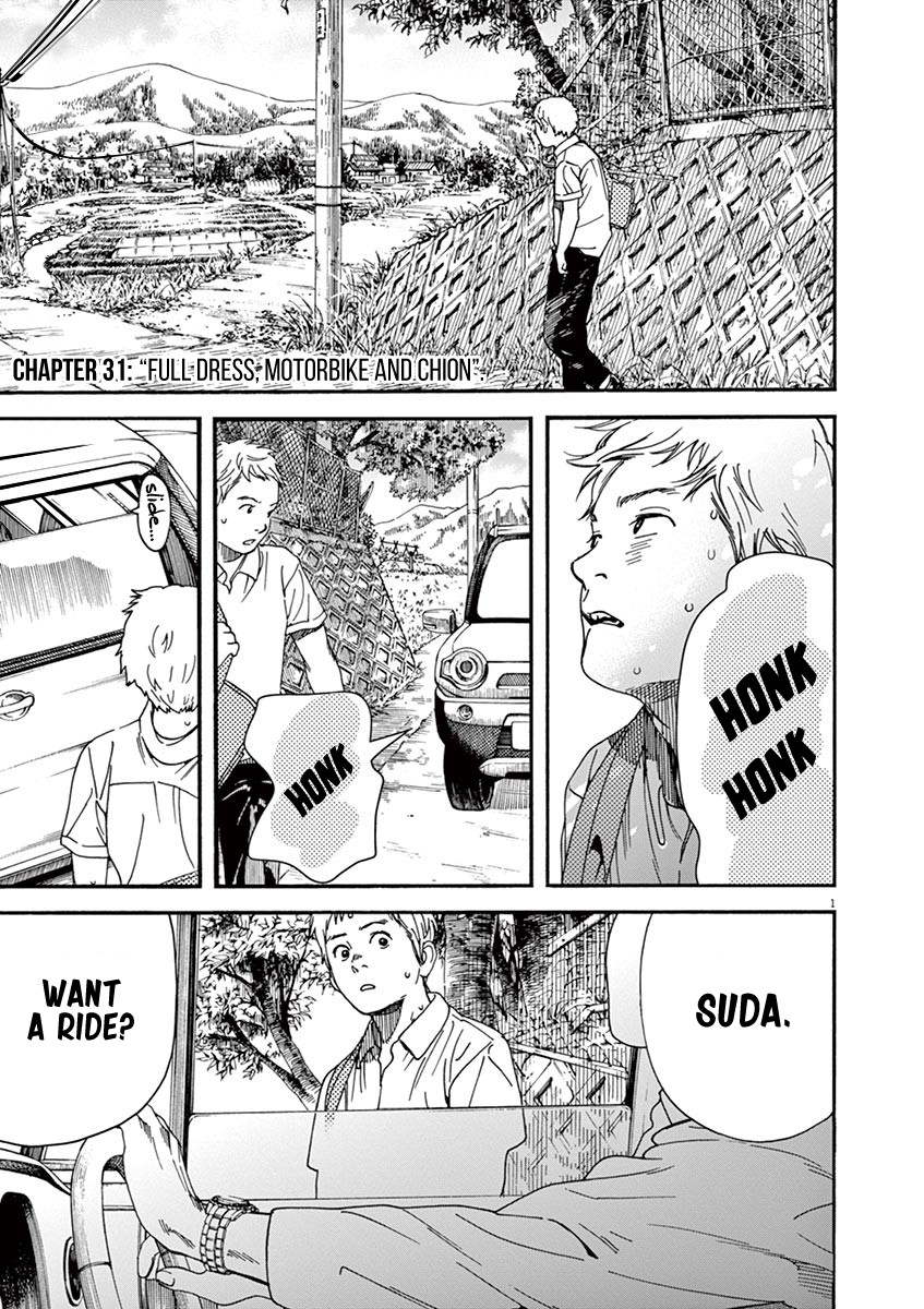 Neko no Otera no Chion-san Chapter 31 page 1 - Chapter 31: Full Dress, Motorbike and Chion