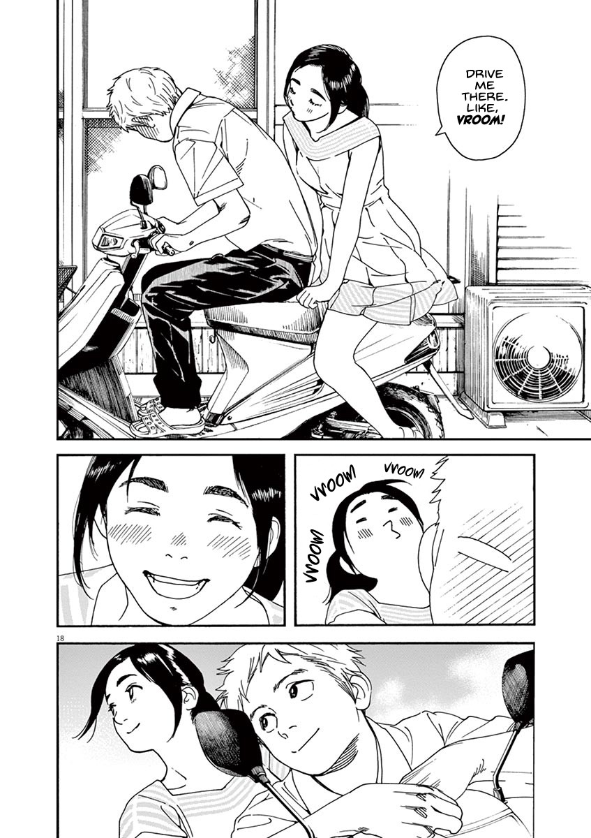 Neko no Otera no Chion-san Chapter 31 page 18 - Chapter 31: Full Dress, Motorbike and Chion