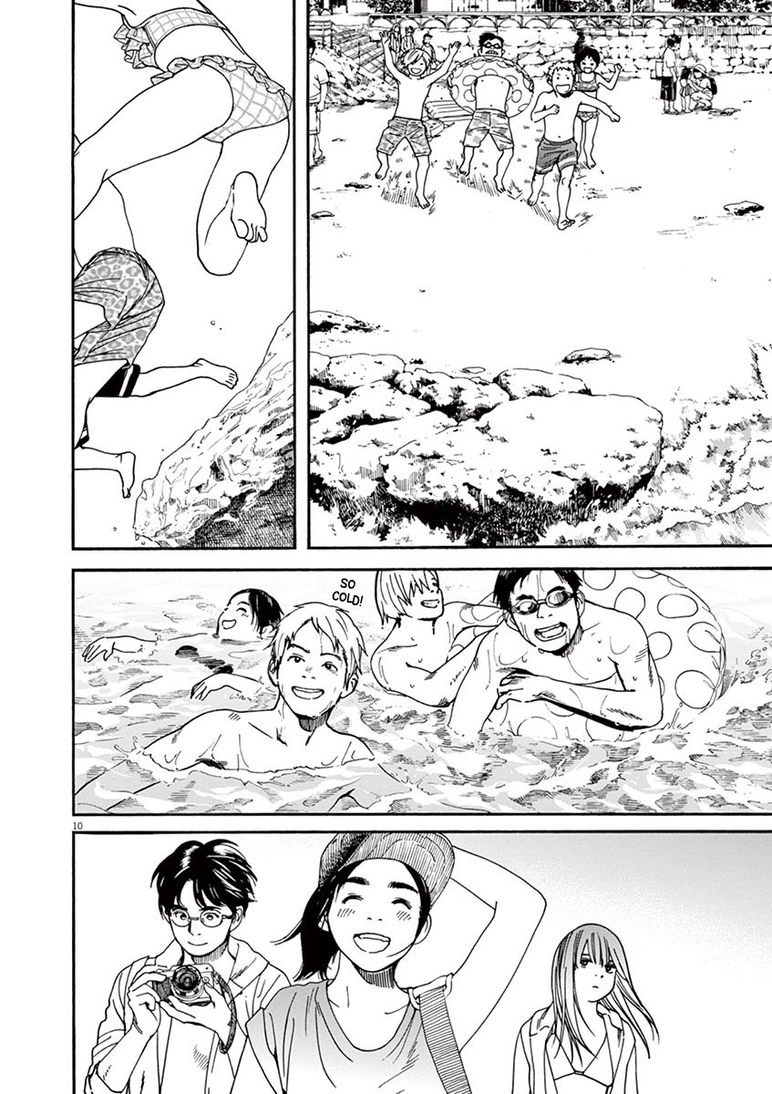 Neko no Otera no Chion-san Chapter 32 page 10 - Chapter 32: The Blue Sea, the White Sky and Chion-san